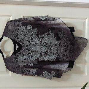 Quintessential Women's Lined Hankerchief Blouse Size XL